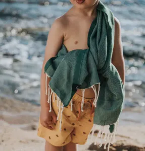 Hovedbilde "Ericeira"  Kids Badelaken -Verdant Green