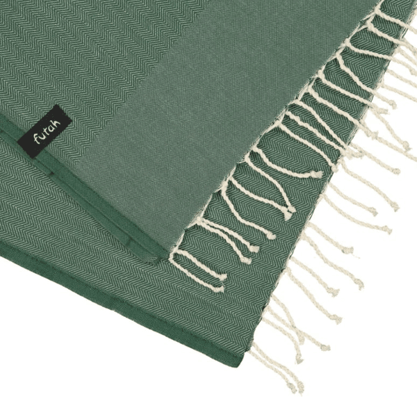 "Ericeira"  Kids Badelaken -Verdant Green